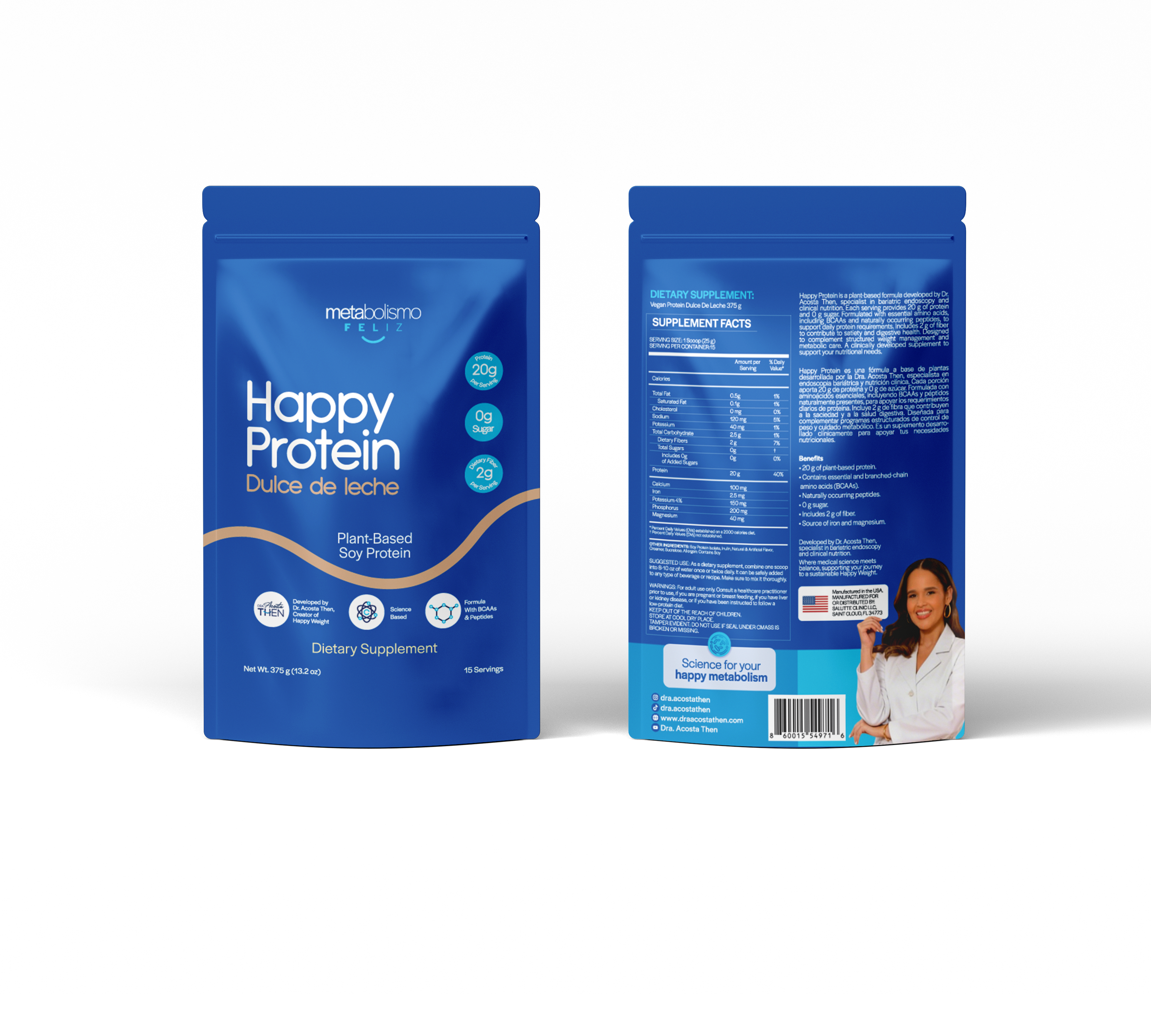 Happy protein - Dulce de leche