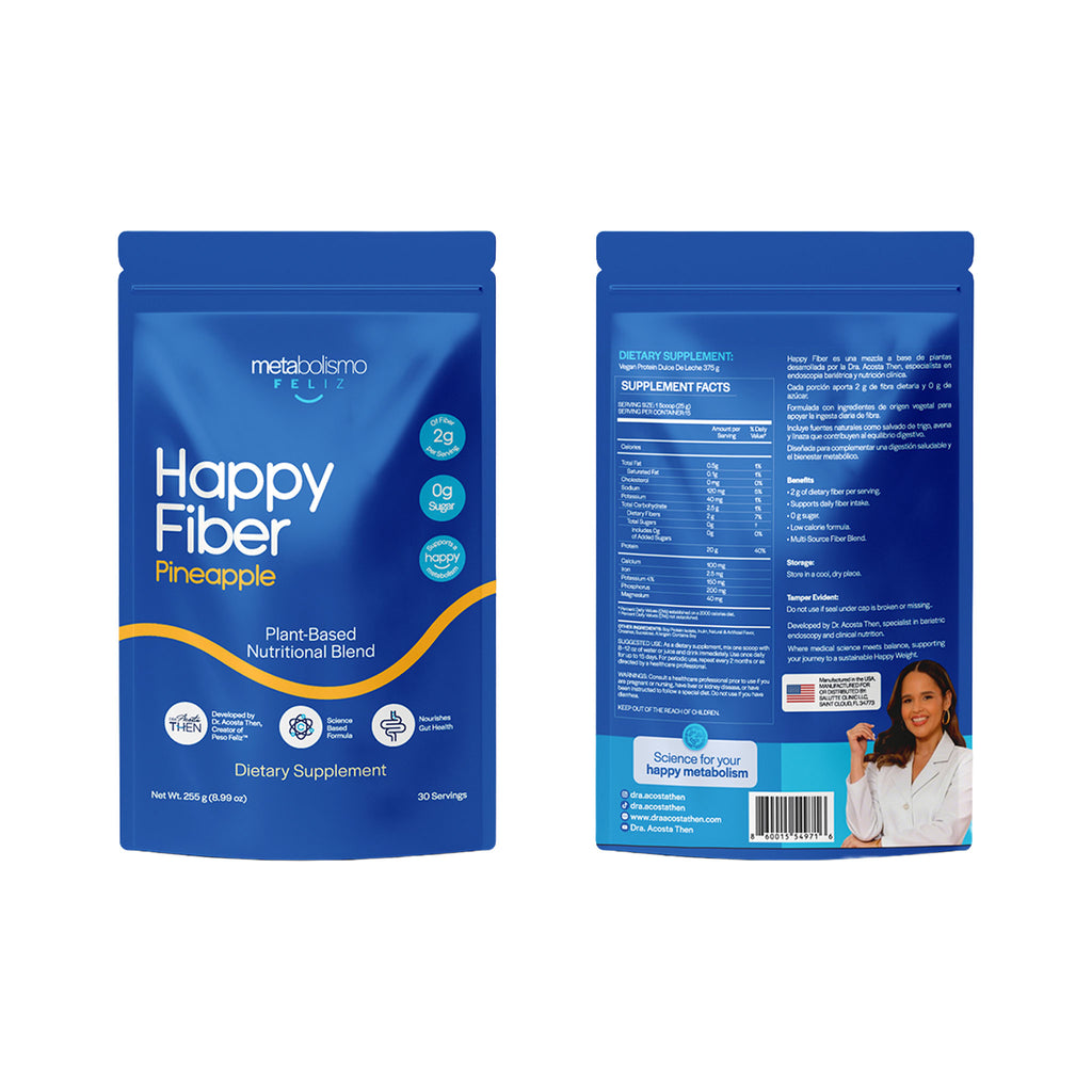Fibra Happy Fiber sabor piña