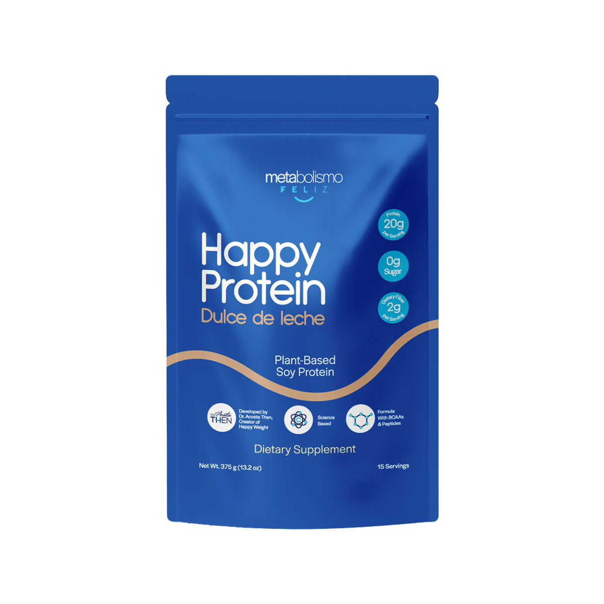 Proteína Happy Protein sabor dulce de leche